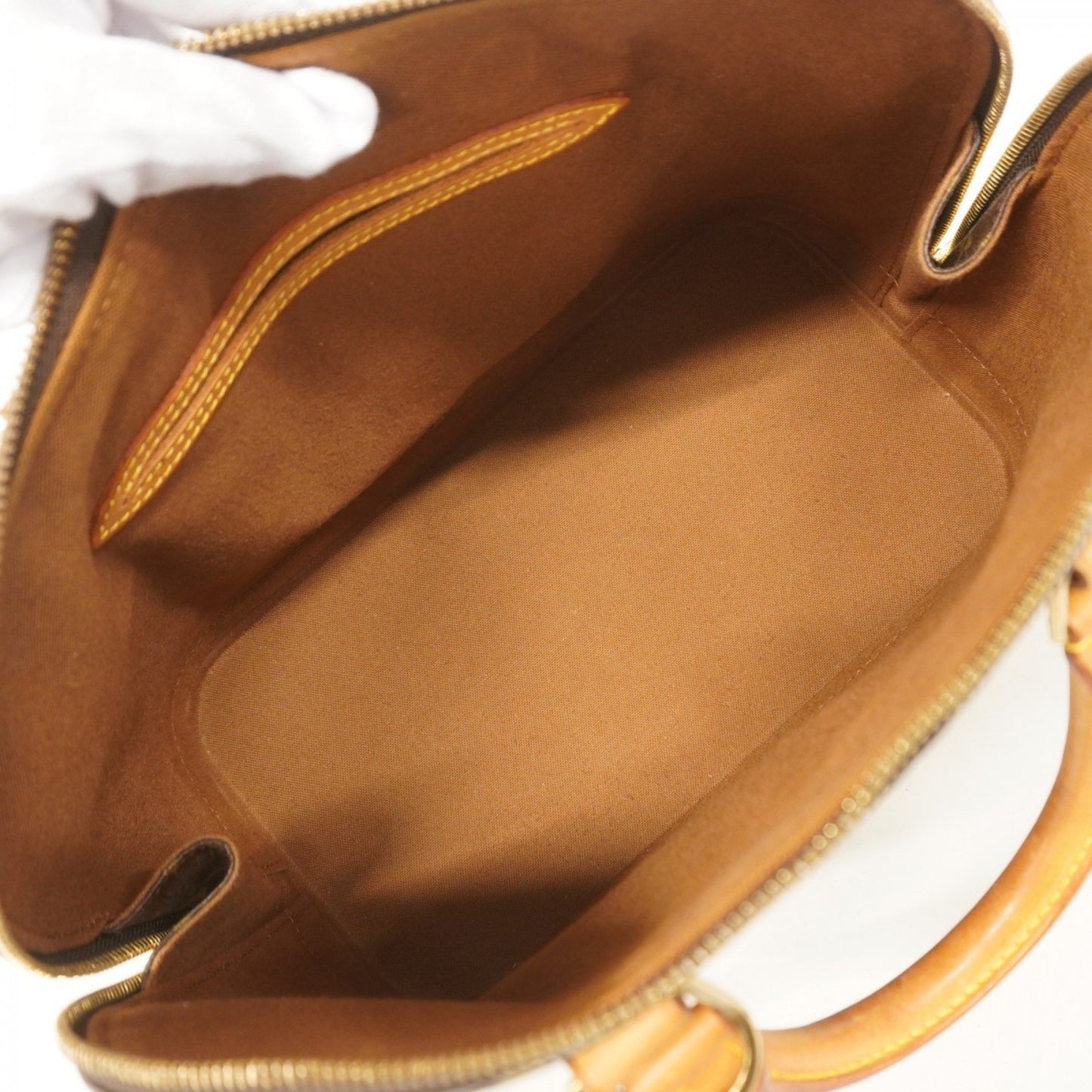 Louis Vuitton Monogram Alma Handbag M51130 Brown