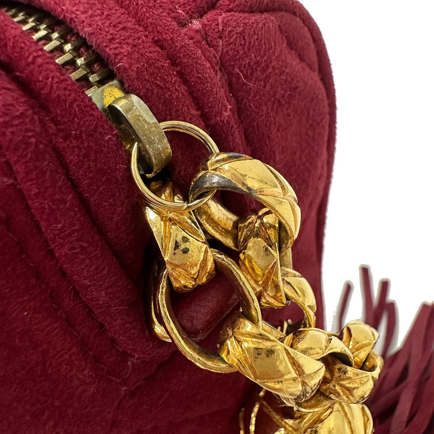 Chanel Chanel Women'S Suede Shoulder Bag