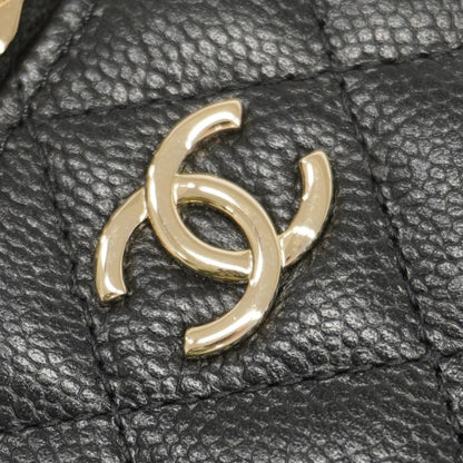 Chanel Matelasse Vanity Bag With Chain Shoulder Strap