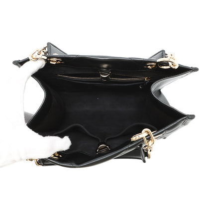Christian Dior Tote Bag Archi Cannage Essential Leather Sale Item Black