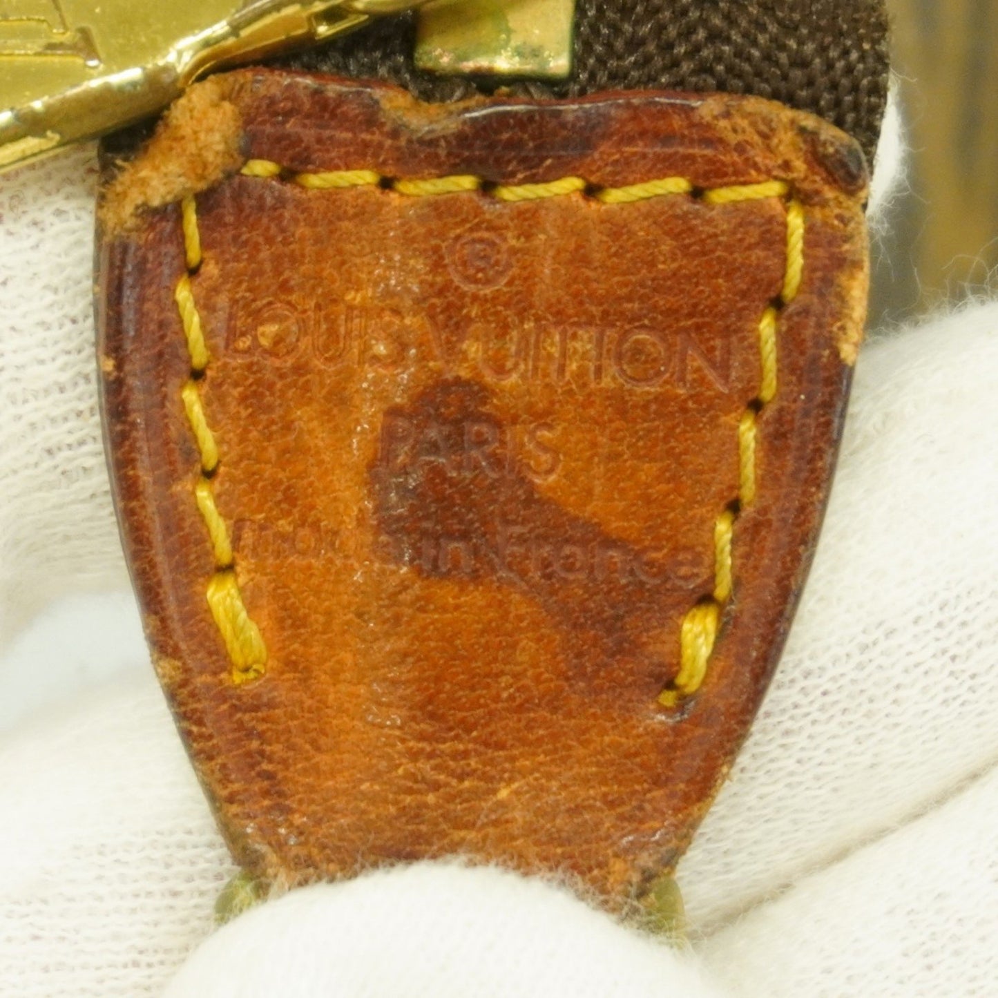 Louis Vuitton Monogram Pochette Accessoires M51980 Brown