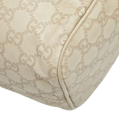 Gucci Guccissima Handbag 193603 Ivory Leather