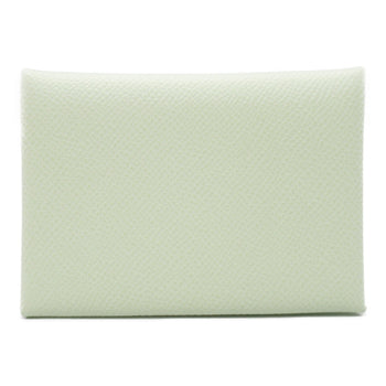 Hermes Hermes Calvi Duo Verso Business Card Holder/Card Case Leather Epsom