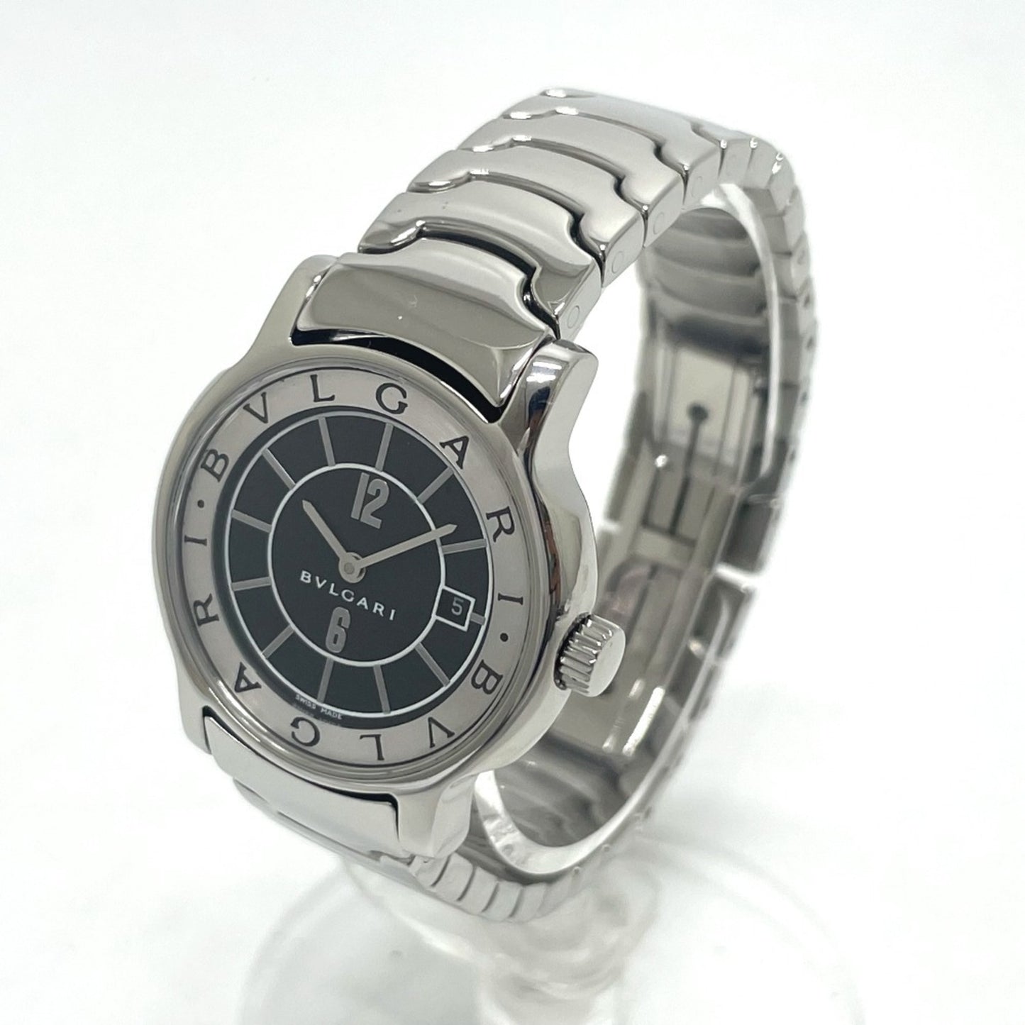 Bvlgari St29S Solotempo Quartz Date Watch