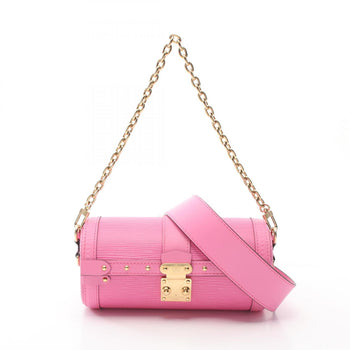 Louis Vuitton Papillon Trunk Handbag Leather Epi