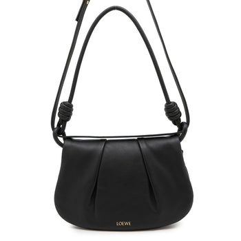 Loewe Paseo Satchel Shoulder Bag A709Q89X01 Loewe 2-Way Black