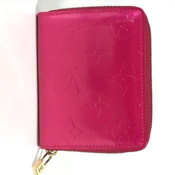 Louis Vuitton M91238 Monogram Vernis Bloom Compact Wallet