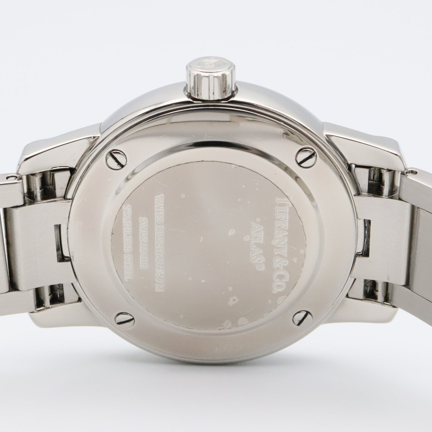 Tiffany & Co. Atlas Stainless Steel Watch For Women