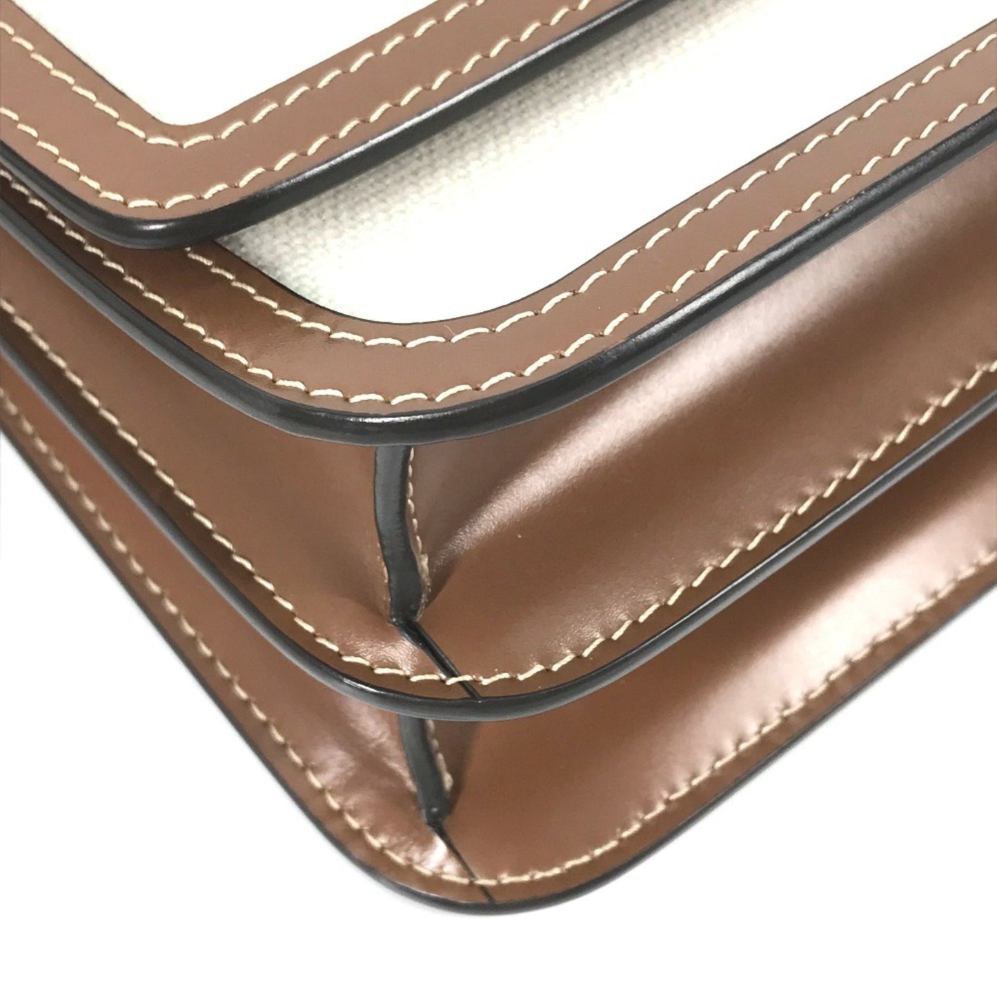 Burberry 8039365 2-Way Bag Clutch Tb Shoulder Canvas/Leather