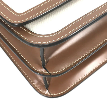 Burberry 8039365 2-Way Bag Clutch Tb Shoulder Canvas/Leather