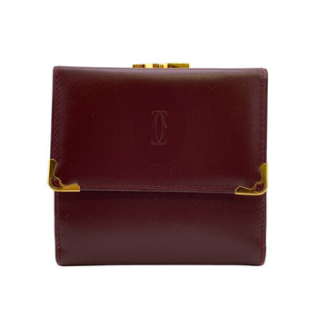 Cartier Bordeaux Compact Wallet