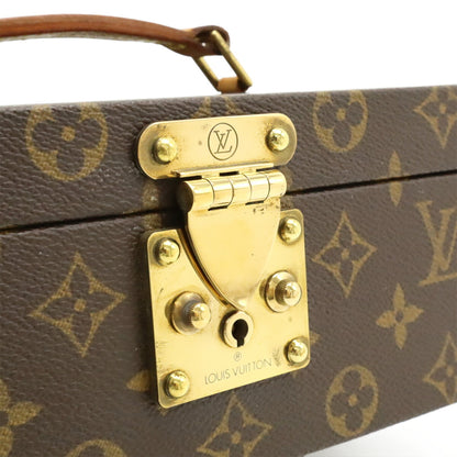 Louis Vuitton Monogram Boite Tou Case Makeup Box Hard Trunk M47236