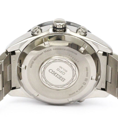 Seiko Astron Solar Gps Ceramic Titanium