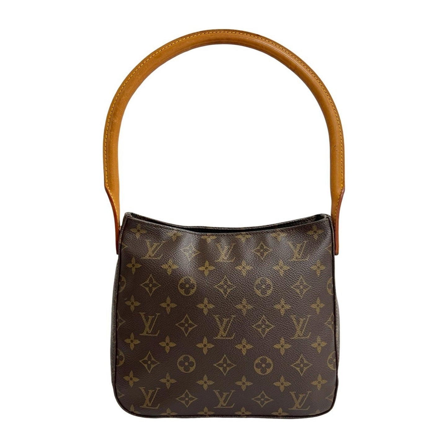 Louis Vuitton Looping Mm Monogram Leather One-Shoulder Bag/Semi-Shoulder Bag