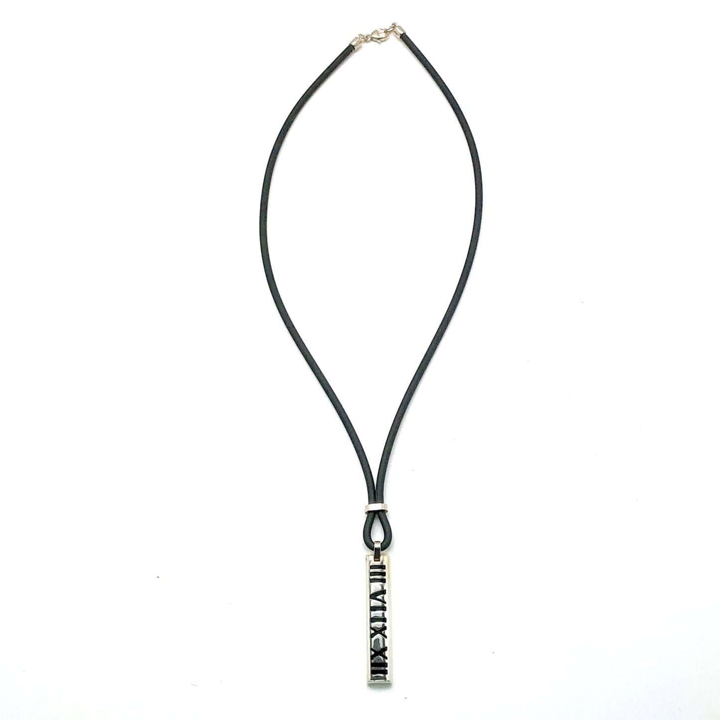 Tiffany & Co. Atlas 2003 Silver Pendant Necklace