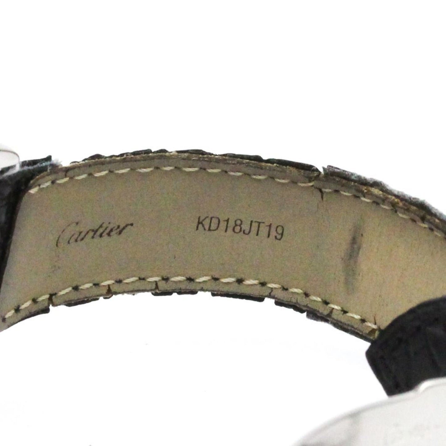 Cartier Ronde Solo Lm Steel Leather Quartz