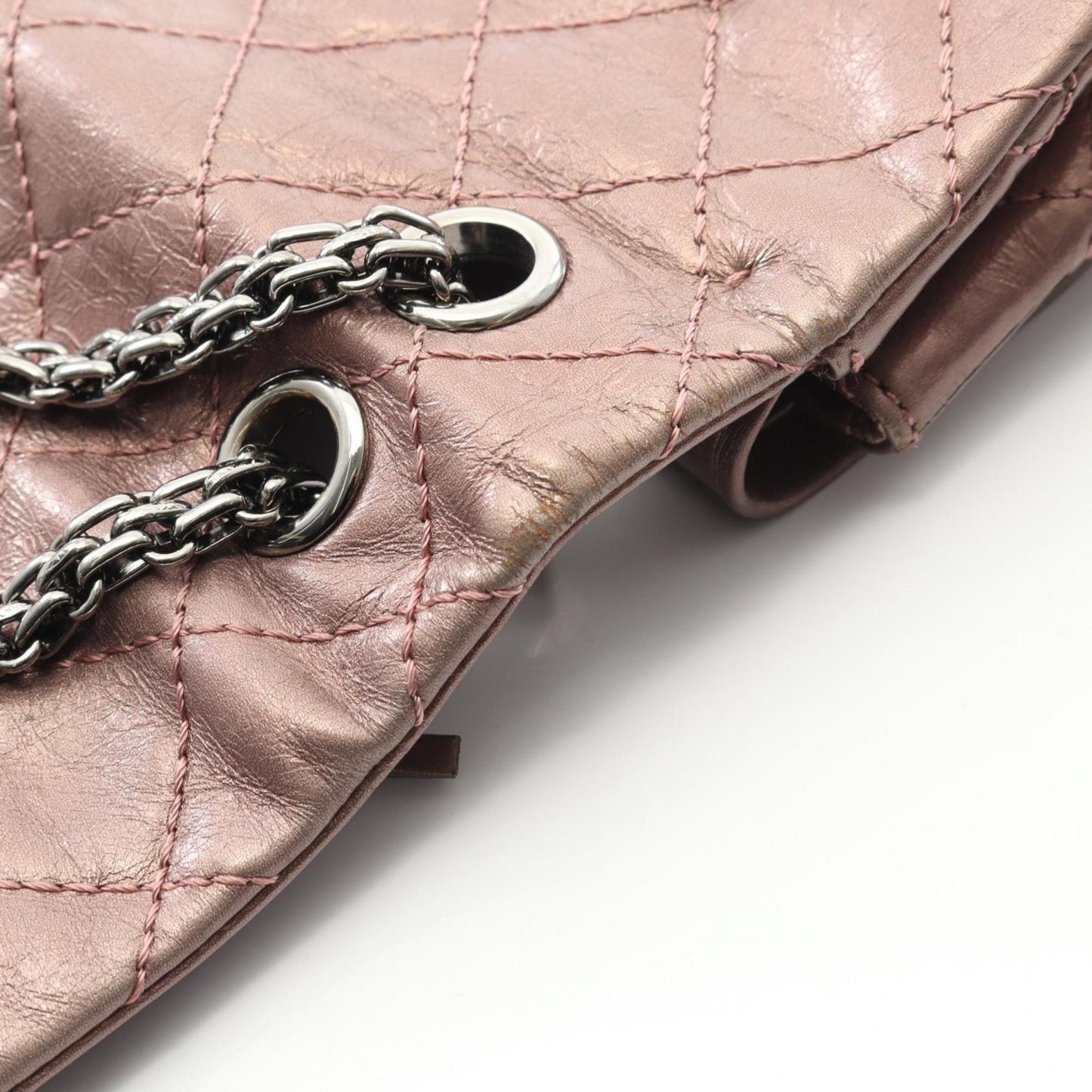 Chanel 2.55 Matelasse Double Flap Shoulder Bag