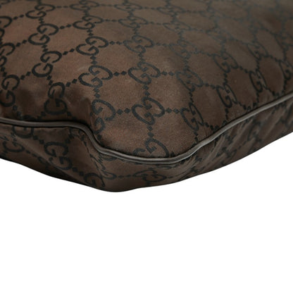 Gucci Gg Nylon Crossbody Shoulder Bag/Messenger Bag 190628 Brown