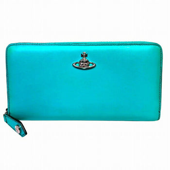 Vivienne Westwood Mint Green Round Long Wallet