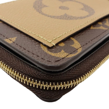 Louis Vuitton Louis Vuitton Bi-Fold Wallet M81461 Portefeuille Lou Monogram Reverse Brown 180860
