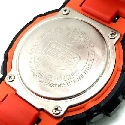 G-Shock Casio Ga-800Br-1A Bright Orange Analog-Digital Mid-Size Model