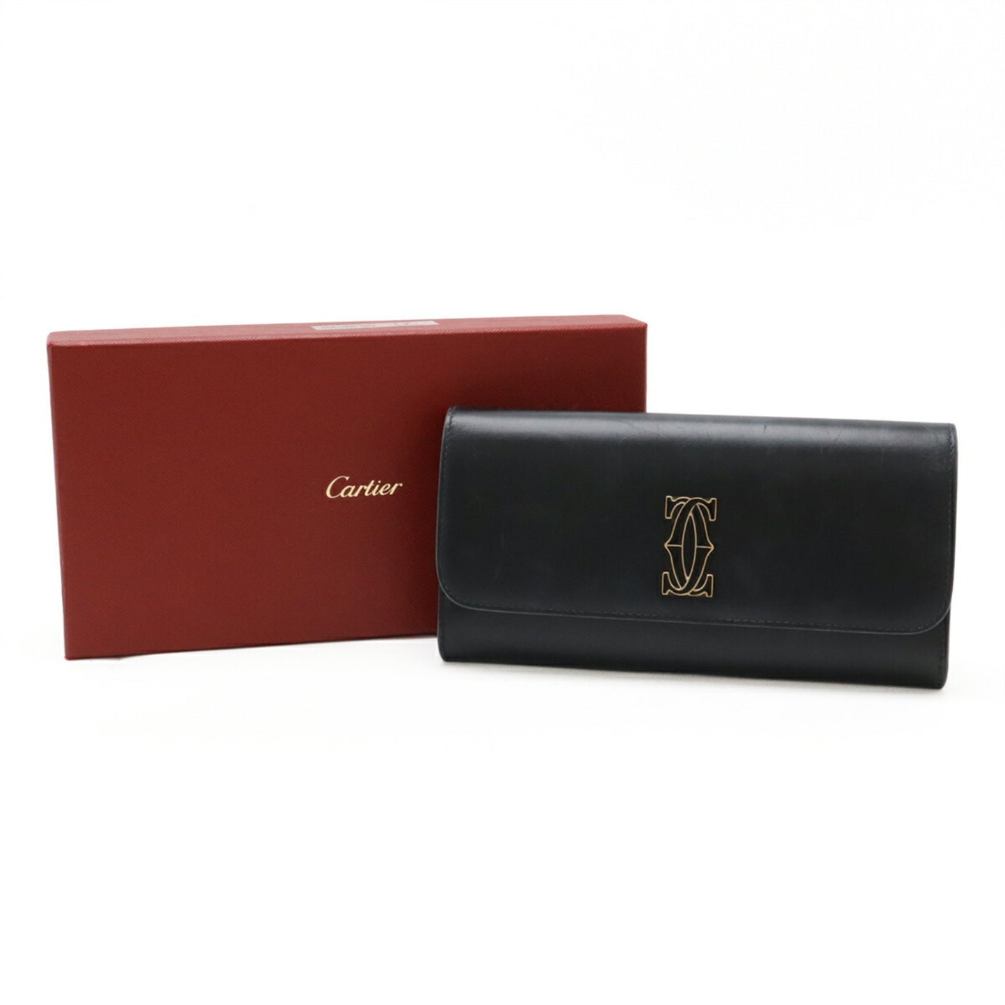 Cartier C De International Wallet With Flap