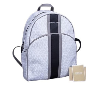 Michael Kors Backpack 35S9Sayb7B White/Grey/Leather