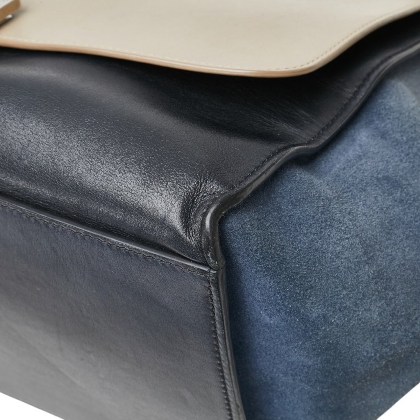 Celine Trapeze Medium Tricolor Handbag/Shoulder Bag