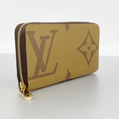 Louis Vuitton Monogram Giant Reverse Zippy Wallet M69353 Brown
