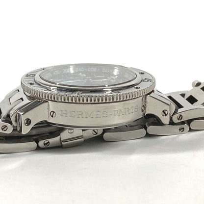 Hermes Cl2.310 Chronograph Clipper Diver Watch Stainless Steel