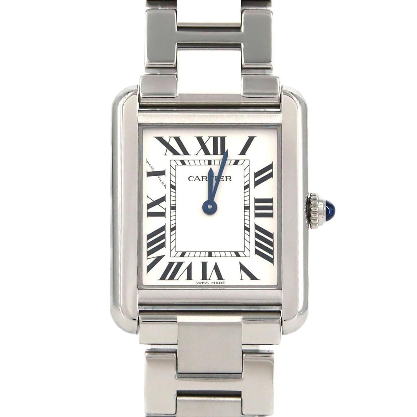 Cartier Tank Solo Sm W5200013 Stainless Steel Quartz Watch