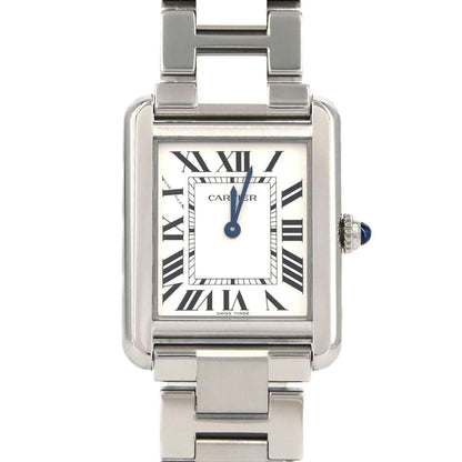 Cartier Tank Solo Sm W5200013 Stainless Steel Quartz Watch