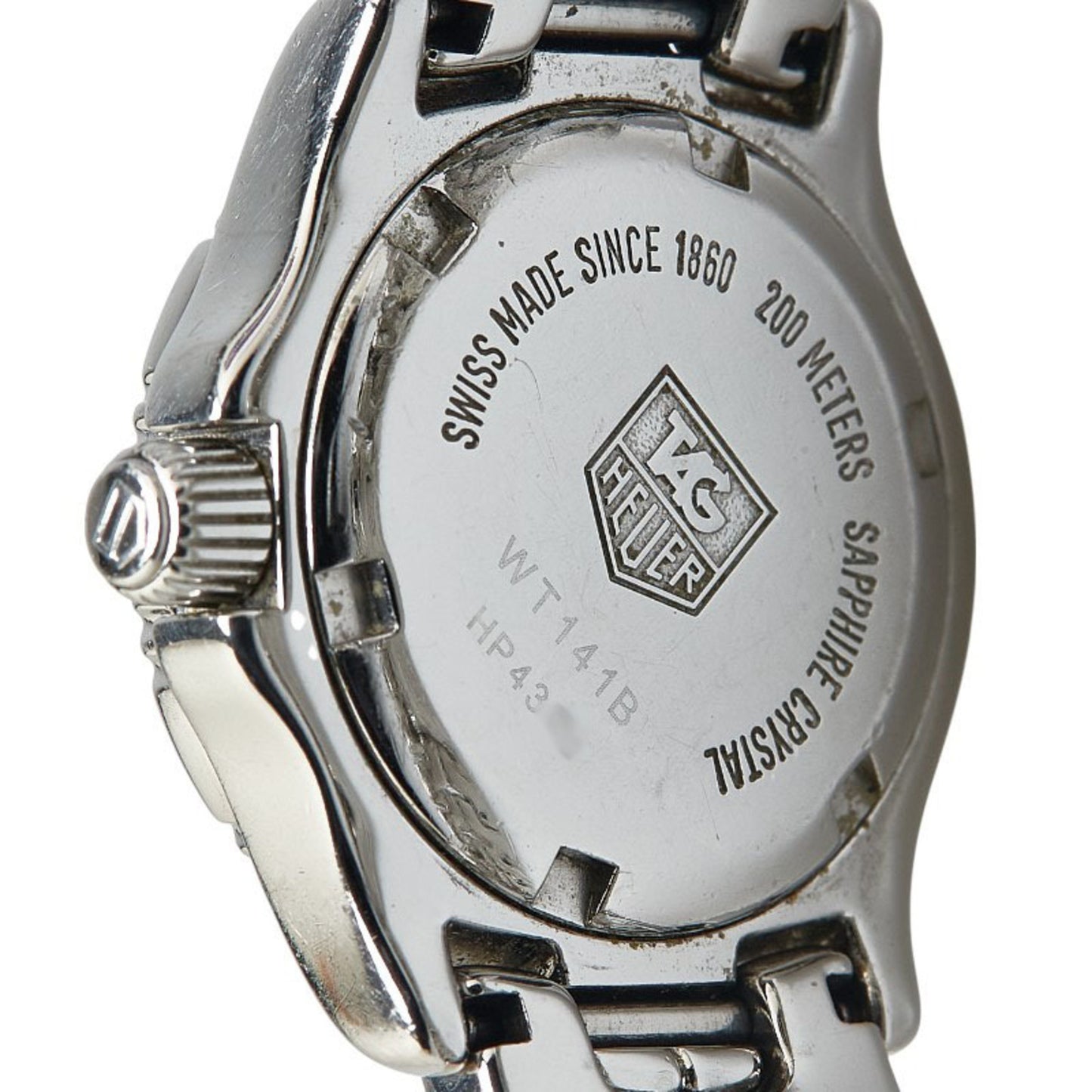 Tag Heuer Link Watch Wt141B Quartz Purple Dial Stainless Steel