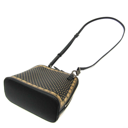 Gucci Guccy Print 511189 Women'S Leather Shoulder Bag Black