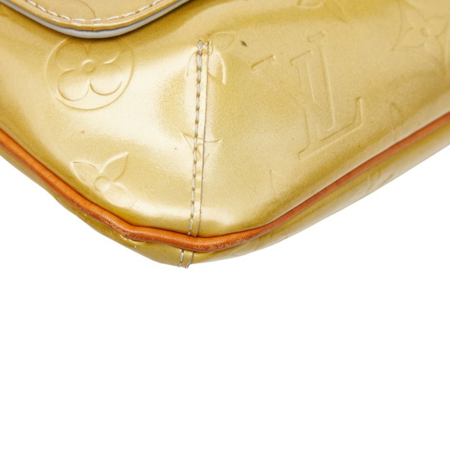 Louis Vuitton Monogram Vernis Thompson Street One-Shoulder Bag In Yellow