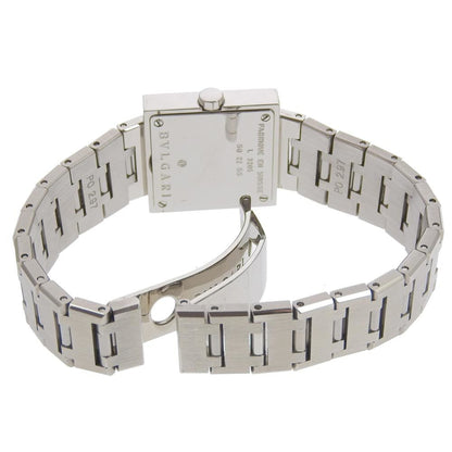 Bvlgari Quadrado Sq22Ss Stainless Steel Watch With Quartz Movement