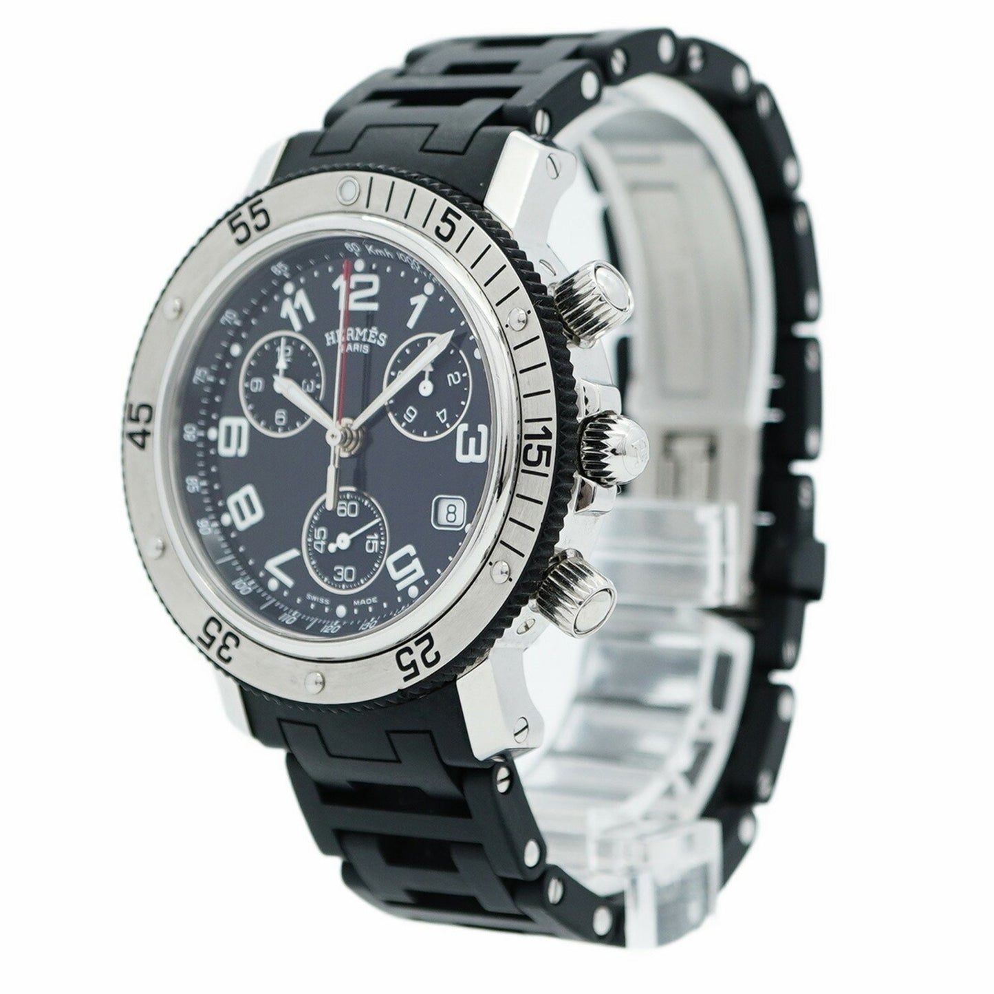 Herms Clipper Diver Cl2.915 Black Dial