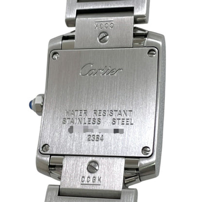 Cartier Tank Franaise Sm W51008Q3 Stainless Steel