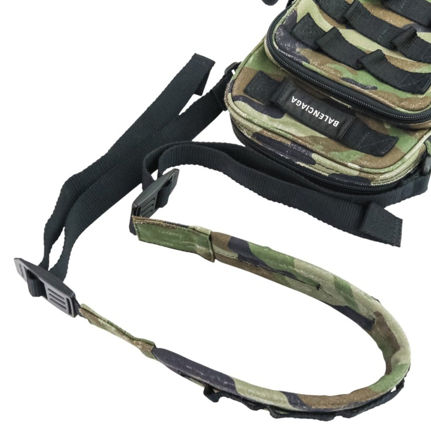 Balenciaga Army Crossbody Bag 715852 Camouflage Khaki