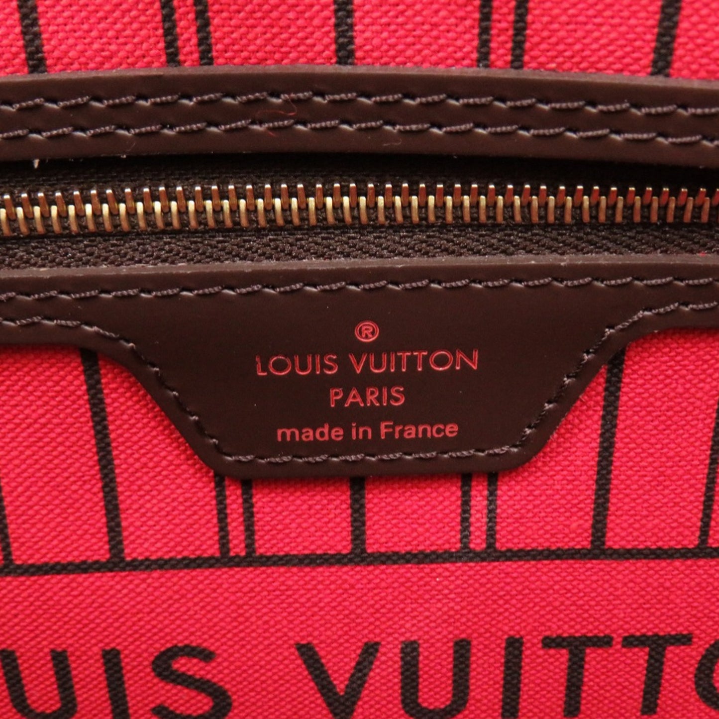 Like New Louis Vuitton Neverfull Pm Damier Brown Tote Bag