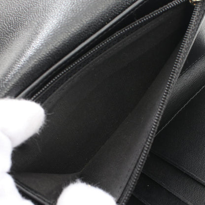 Chanel Tri-Fold Wallet Caviar Skin (Grained Calfskin)