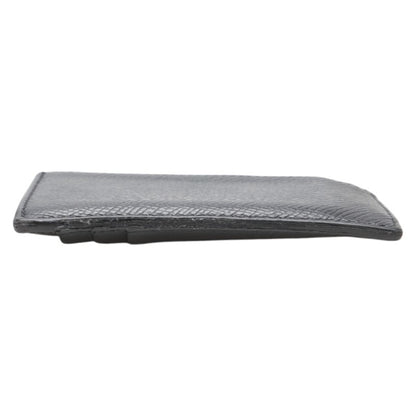 Celine Fragment Card Case In Black Leather