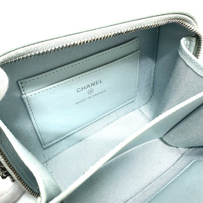 Chanel Ap2426 Cc Mark Chain Bag Pochette Bag Shoulder Bag Blue