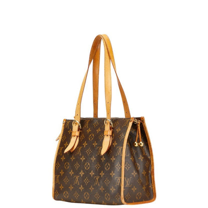 Louis Vuitton Monogram Popincourt Au Shoulder Bag Tote M40007 Brown Leather