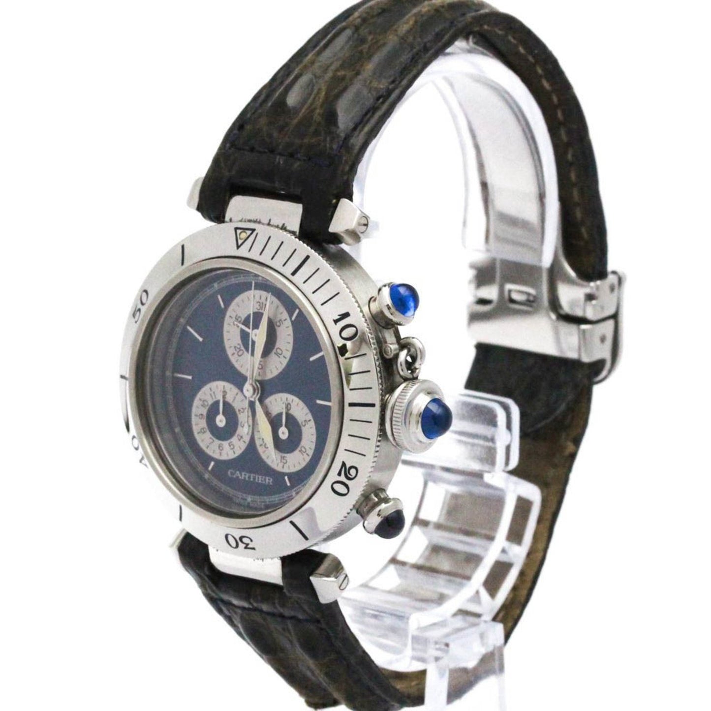 Cartier Pasha Chronoreflex Steel Quartz