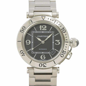 Cartier Pasha Seatimer W31077M7 Men'S Automatic Watch With Date Display