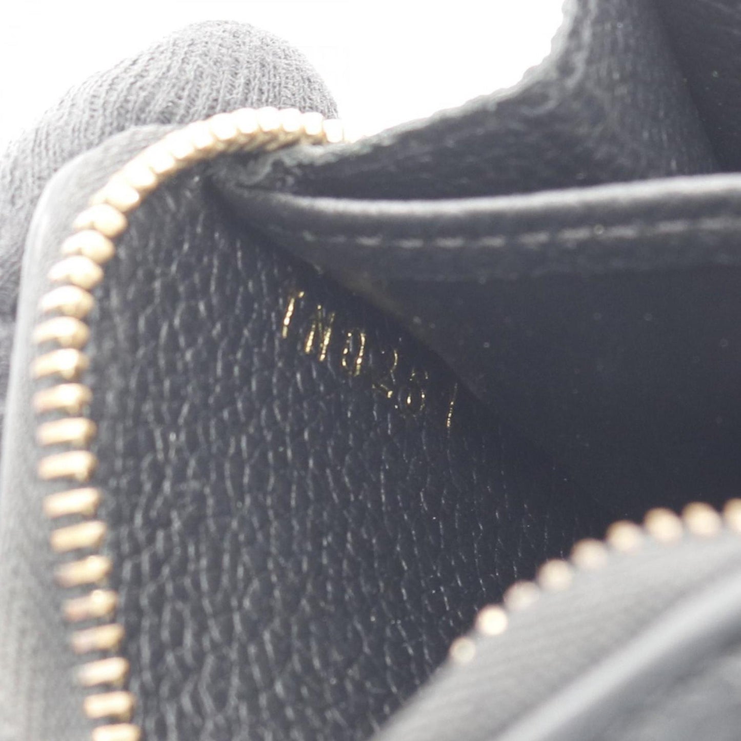 Louis Vuitton Zippy Coin Purse In Monogram Empreinte Noir