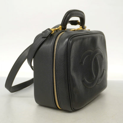Chanel Vanity Bag In Caviar Skin