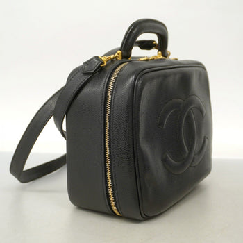 Chanel Vanity Bag In Caviar Skin