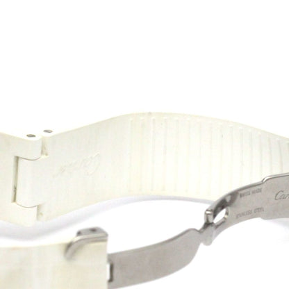 Cartier Pasha Seatimer Steel Quartz Mid Size Watch W3140005 Polished